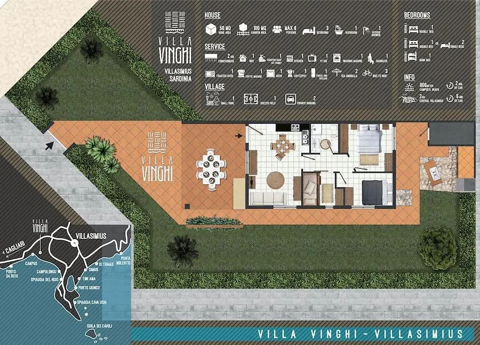 Villa Vinghi - Villasimius İtalya