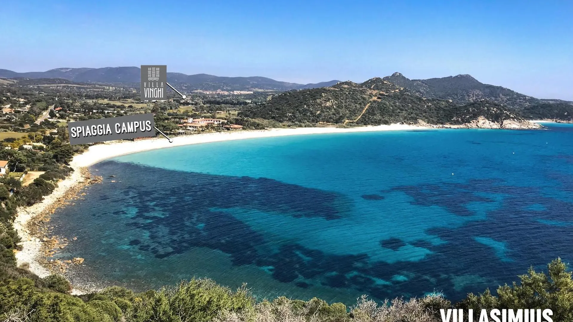 Villa Vinghi - Villasimius 0*,  İtalya